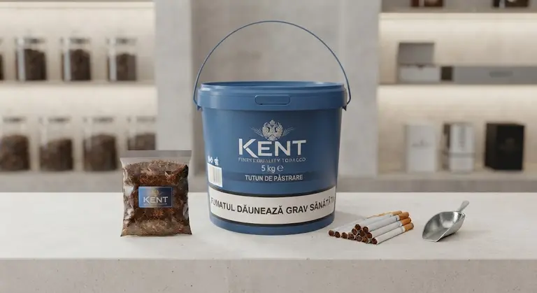 Găleată de 5 kg cu tutun tocat Kent