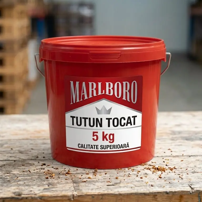 Găleată de 5 kg cu tutun tocat Marlboro