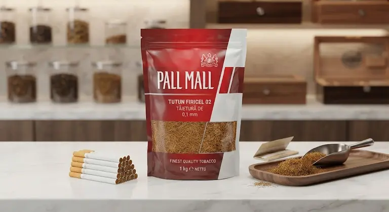 Pungă de 1 kg cu tutun firicel Pall Mall 01