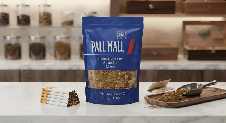 Pungă de 1 kg cu tutun firicel Pall Mall 02