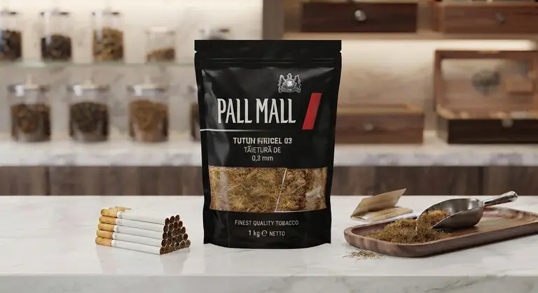 Pungă de 1 kg cu tutun firicel Pall Mall 03