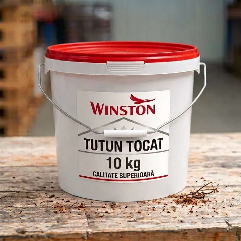 Găleată de 10 kg cu tutun tocat Winston