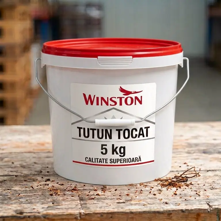 Găleată de 5 kg cu tutun tocat
